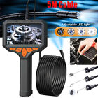 Waterproof Endoscope With 4.3" Screen Handheld Industrial Snake Camera 5M Cable