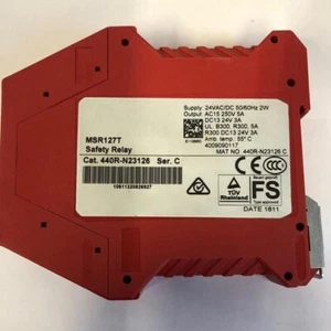For 440R-N23126 MSR127T Safety Relay Dual-Channel 24VACDC - Picture 1 of 2