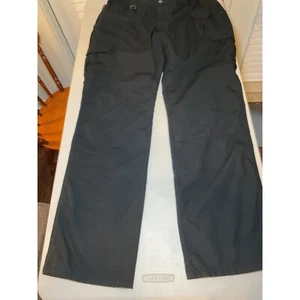 5.11 Tactical Cargo Pants Womens Black Outdoor Work Utility Size 14 Long - Picture 1 of 13