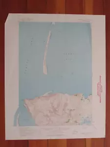 Hooper Bay D-3 Alaska 1965 Original Vintage USGS Topo Map - Picture 1 of 1