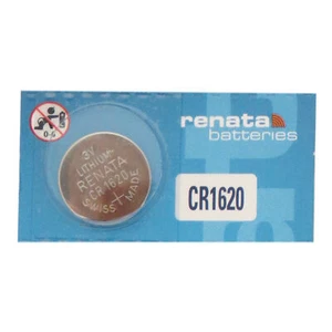 50-Pack CR1620 Renata 3 Volt Lithium Coin Cell Batteries - Picture 1 of 1