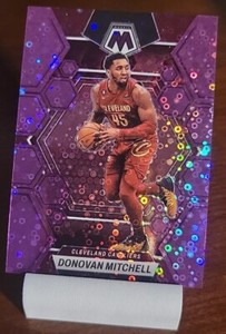 2022-23 Mosaic Basketball Purple Fast Break Donovan Mitchell Cavaliers /50