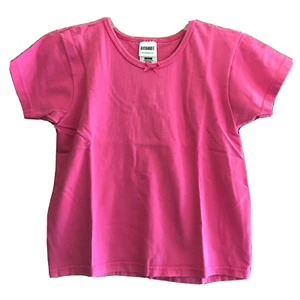 GITANO Girls 10-12 Short Sleeve Round-Neck Bow T-Shirt Blouse Top EUC - Picture 1 of 4