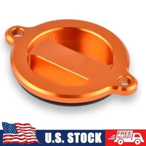 Oil Filter Cover For KTM 450SXF/ATV XCF XCW 500EXC/Sixdays XCW 505SXF-ATV - Picture 1 of 6