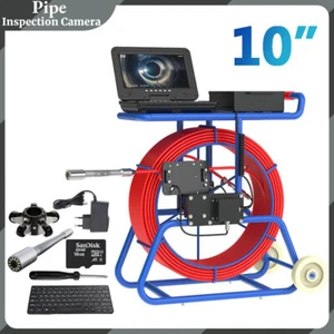 10" LCD Monitor Kanalkamera 9mm Kabel Rohr Inspektion Kamera mit DVR Funktion - Bild 1 von 26