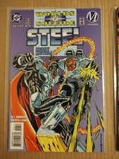 STEEL #6 (July 1994) VF+ DC COMICS WORLD'S COLLIDE/MILESTONE HEAVY METAL