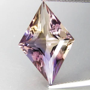 Fantástica colección de piedras preciosas de corte elegante ametrino boliviano natural de 9,65 quilates - Imagen 1 de 6