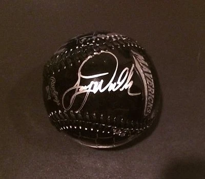 Béisbol firmado por Taijuan Walker negro Rawlings ligas menores Diamondbacks automático Foto 1 de 4