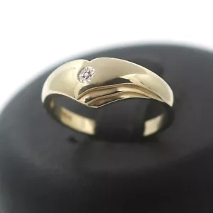 Solitär Diamant Ring 585 Gold 14 Kt Gelbgold Wert 680,- - Bild 1 von 7