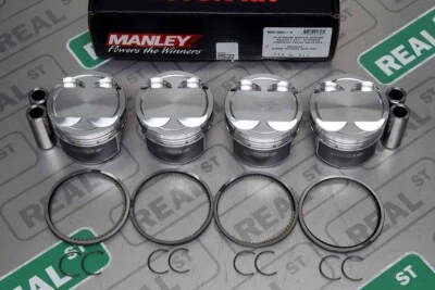 Pistones Manley 4G63T 7 pernos 85 mm 2G DSM 9.0:1 Evo 1 2 3 4 5 6 7 8 9.5:1 Foto 1 de 4