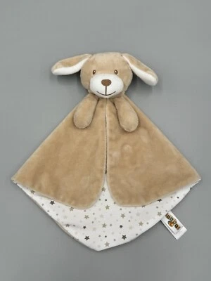 Bass Pro Shops милое плюшевое бежевое желтовато-коричневое защитное одеяло со звездами для щенка собаки - Изображение 1 из 4