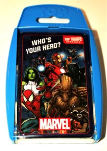 Marvel Comics Top Trumps Specials Whos Your Hero? Deck of Card Game New 2022 MIP - Picture 1 of 4