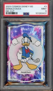 2023 Kakawow Cosmos Disney 100 DONALD DUCK #3 Die-Cut PSA 9 - Picture 1 of 2