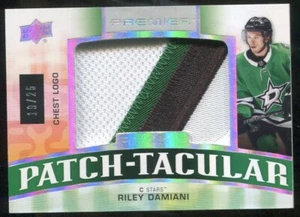 2021-22 Upper Deck Premier Rookie Patch-Taculars Chest Logos Riley Damian 19/25 - Picture 1 of 2