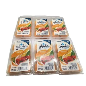 SC Johnson Glade Wax Melts Hawaiian Breeze 6pk 2.3oz Up to 96 hrs/Pk! - Lot Of 6 - Picture 1 of 2