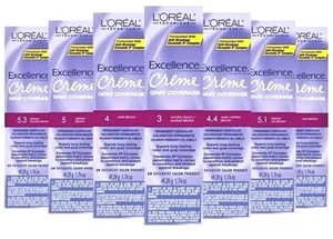 L'Oreal Excellence Crema Color de Cabello Permanente 1,74 oz Diferentes Colores - Imagen 1 de 1