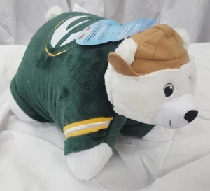 Green Bay Packers großes 18 Zoll Maskottchen Kissen Haustier - NFL - Bild 1 von 2