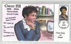 2020 COLLINS HANDPAINTED FDC GWEN IFILL JOURNALIST NEWSCASTER AUTHOR
