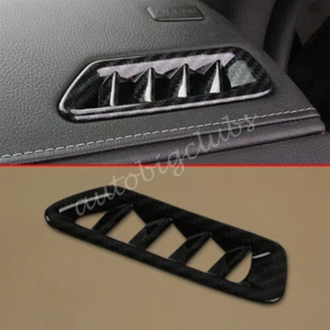 Para Cadillac XT4 2019-2023 Fibra de Carbono Tablero Cubierta de Ventilación de CA Tapicería Accesorio - Imagen 1 de 5