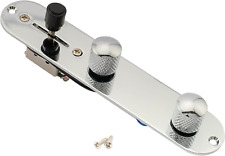 Musiclily 32mm Width Prewired Loaded Telecaster Control Plate for Tele Style