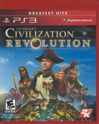 Civilization Revolution (Greatest Hits) PS3 (Brand New Factory Sealed US Version - Image 1 of 2