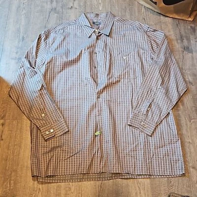 Zanella Men's 3XLT Button Down Long Sleeve Made in Italy - Image 1 of 4