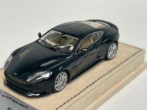 1/43 Tecnomodel Milano Aston Martin Vanquish B.R.Green Silver T-MI51AZ AB430439 - Picture 1 of 7