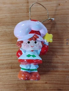 Pastel corto de fresa American Greetings adorno estrella amarilla DE COLECCIÓN  - Imagen 1 de 4