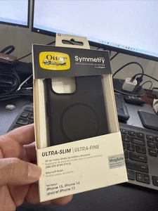 Coque MagSafe OtterBox Symmetry Series pour Apple iPhone 15 14 13 - Photo 1 sur 2
