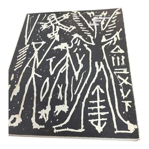 German Woodcut in the 20th Century Illustrated Book Art Design Abstract Print - Picture 1 of 10