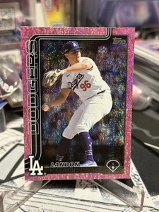 2025 Topps Series 2 Landon Knack Pink Holo Foil #531 - Picture 1 of 4