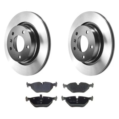 For BMW 325Ci 01-06 Wagner ThermoQuiet Rear Brake Kit w Semi-Metallic Pads Foto 1 de 4