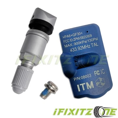Sensor de presión de neumáticos ITM 433 MHz metal TPMS para PORSCHE PANAMERA 10-13 [CANTIDAD de 1] Foto 1 de 4