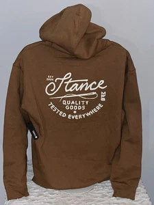 STANCE HERREN STANDARD ISSUE SADDLE LANGARM PULLOVER FLEECE HOODIE XL Neu mit Etikett - Bild 1 von 5