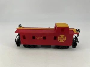 Bachmann #3851 HO Scale Santa Fe ATSF Caboose Red Good - Picture 1 of 8