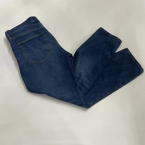American Eagle Herren 28x28 Jeans Athletic Fit Blau Dark Wash Button Fly - Bild 1 von 11