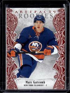 Artefactos de cubierta superior 2025-26 #178 Marc Gatcomb Rookies Ruby/599 Islanders (50F) - Imagen 1 de 2