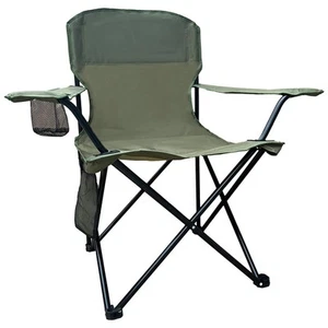Folding Outdoor Beach Camp Chair with Cup Holder, Storage Pocket, Waterproof ... - Picture 1 of 4