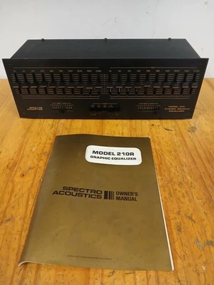 Ecualizador estéreo Spectro Acoustics 210 excelente Foto 1 de 4