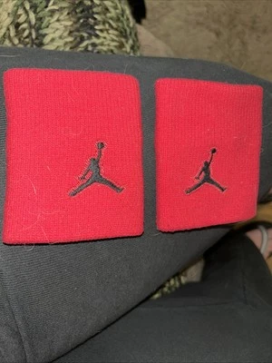 Pulseras Nike Air Jordan Two Jumpman rojas/negras resistentes Foto 1 de 4