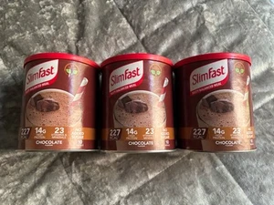 BN/SEALED-3x365g SlimFast CHOCOLATE(milk) shake/powder/meal substitute,exp07/26 - Picture 1 of 12