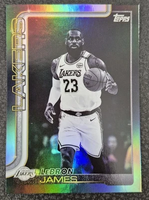 2025-2026 Topps Basketball Lebron James Blackout Parallel #150 Lakers SP - Image 1 of 2