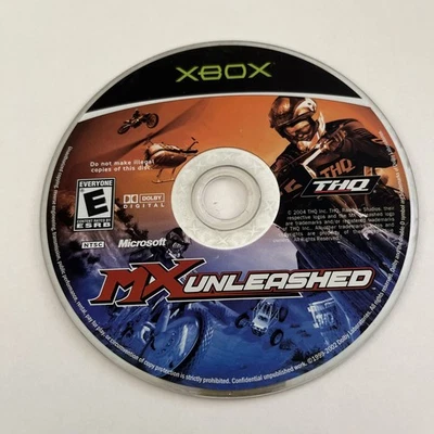 MX Unleashed (Microsoft Xbox, 2004) Disc Only Tested Works - Image 1 of 2