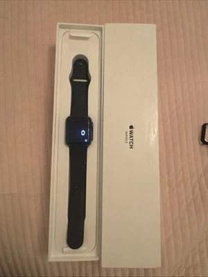 Apple Watch Series 3 42mm GPS, Space Grey Aluminium Case - Image 1 of 2