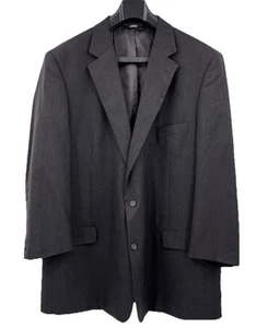 Blazer Abrigo Deportivo Traje Chaqueta OAK HILL Para Hombres 54L Gris Carbón 100% Lana 2 Btn - Imagen 1 de 14