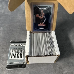 2023-24 Prizm Monopoly NBA Complete Set [100 cards] w/ Starter Pack, Wembanyama - Picture 1 of 2