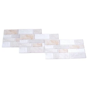 Tile Stickers 27pcs Kitchen Wall Tiles Bathroom Waterproof Oil resistant - Picture 1 of 24