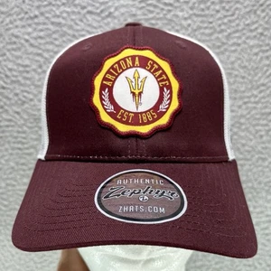 Zephyr Arizona State Sun Devils Trucker Hat Cap Adult Adjustable ASU NCAA NWT - Picture 1 of 7