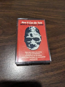 DEVO Now It Can Be Told At the Palace 1988 Cassette - Picture 1 of 3