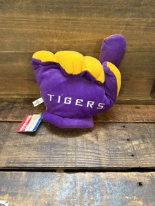 LSU TIGERS #1 FINGER Fanatiker HANDHANDSCHUH PLÜSCH Louisiana State University EUC - Bild 1 von 6